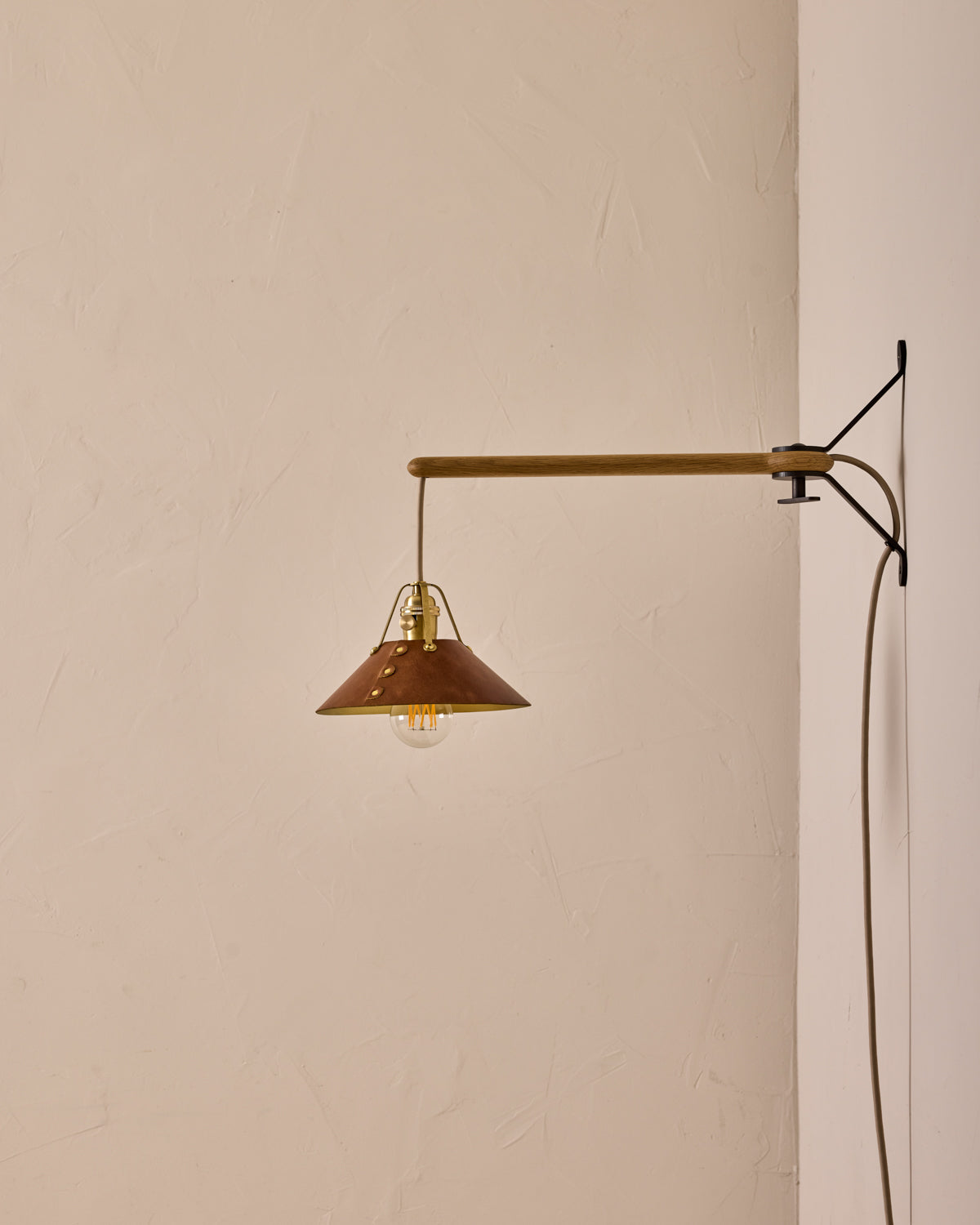 Yaffa Swing Arm Wall Sconce
