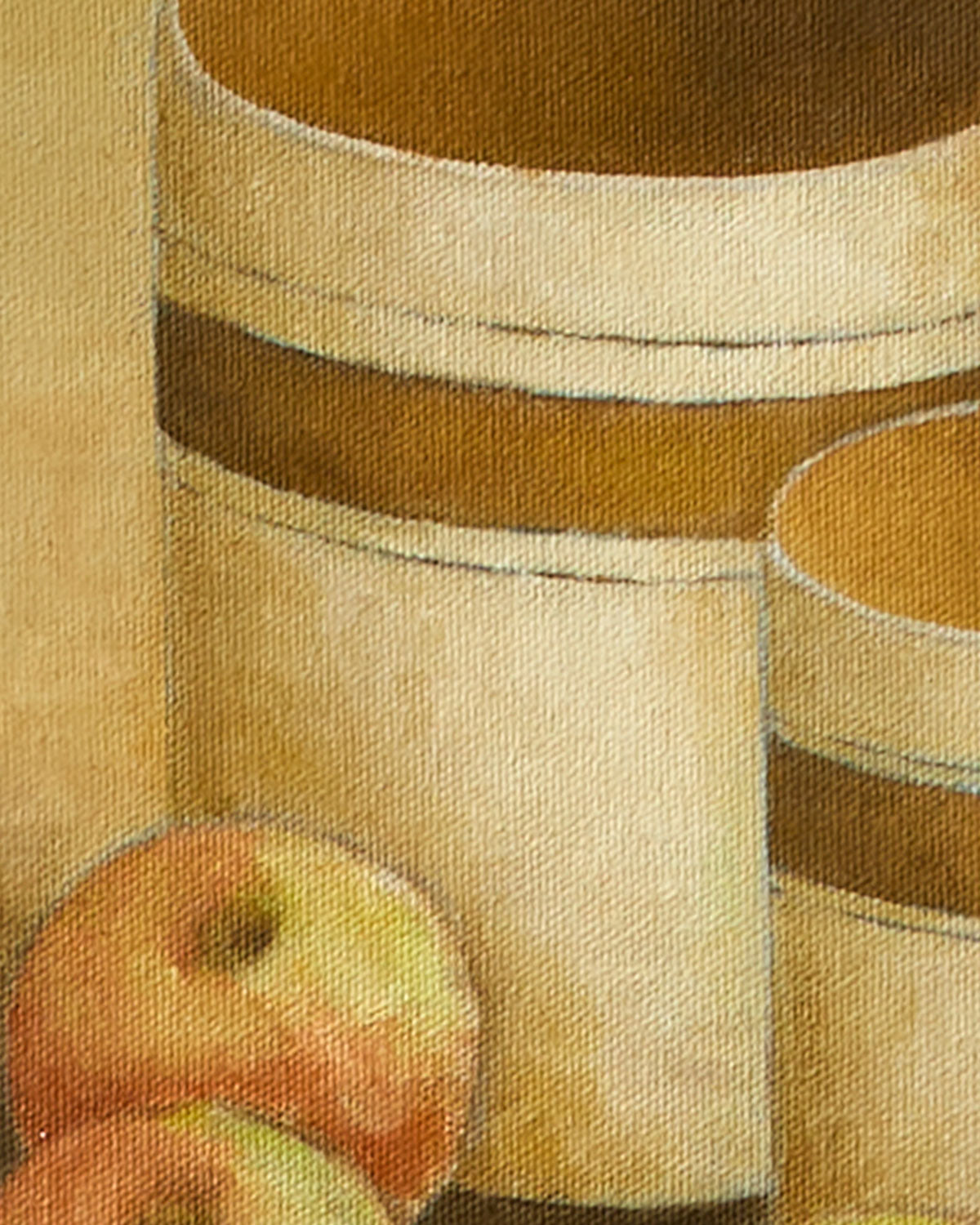 Three Jars and Apples