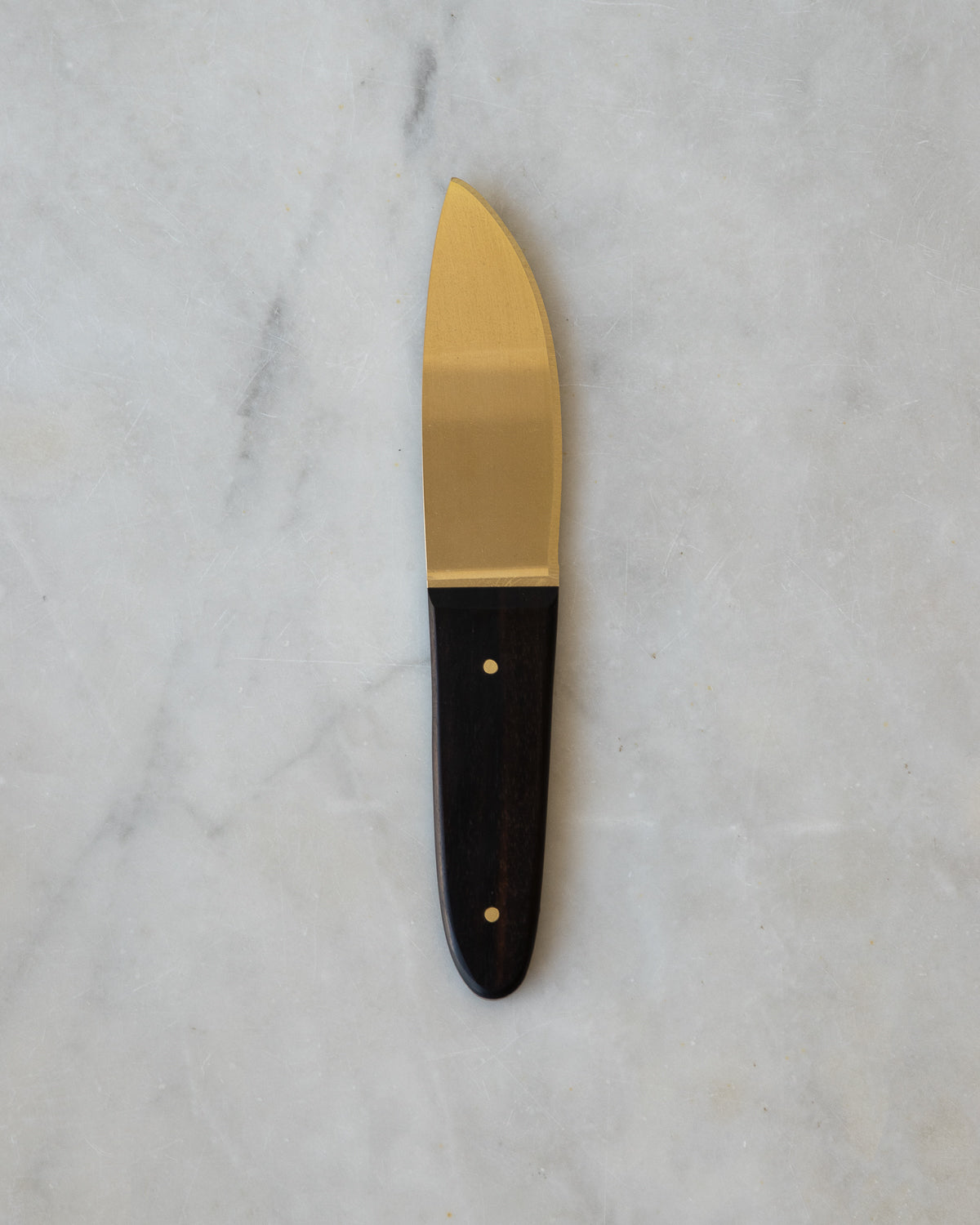 Large Brass Cheese Knife