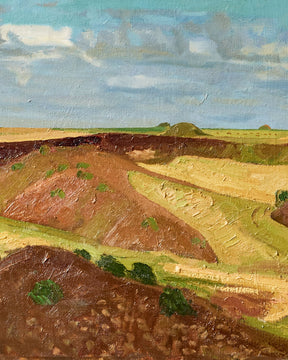 Landscape from Boddum, 1945