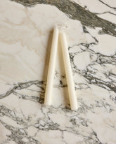 Shell White 10" Taper Candles