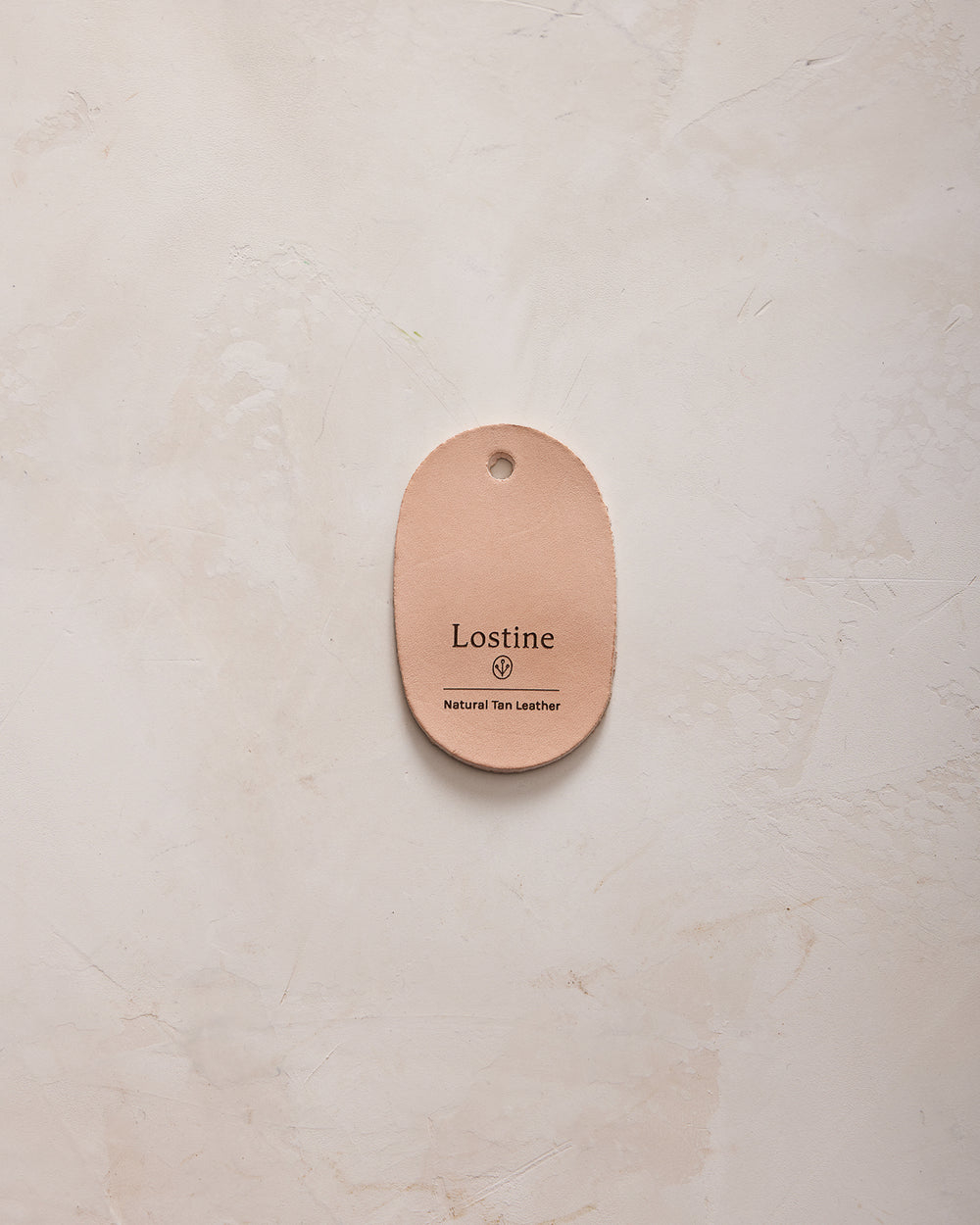 Natural Tan Leather Sample