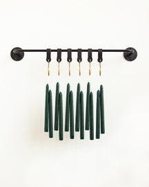 Hunter Green Taper Candles